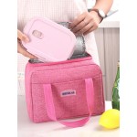 1 Piece Portable Lunch Bag Aluminum Foil Thermal Food Bag Cooler Bag