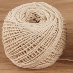 100M Natural Cotton String Clip Twisted Cord Craft Macrame 1-3mm Stringcotton