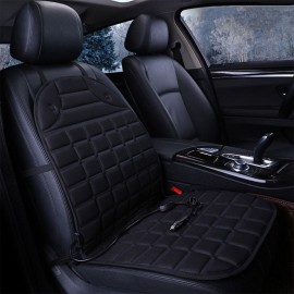 12V 30W Polyester Car Front Seat Heated Cushion Seat Warmer Winter Household Cover Electric Mat