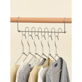 1PC 12 Holes Clothes Hanger Multi-function Drying Rack Magic Hangers Folding Rotating Storage Hanger For Pants Clothes Wardrobe Organizer