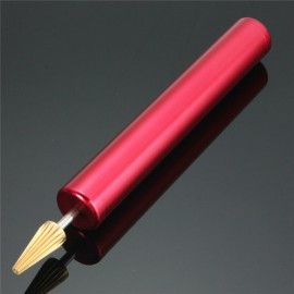 1pcs For Leather Craft DIY Brass Head Leather Edge Oil Craft Pen Random Color