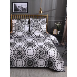 2/3 Pcs Bohemian National Style Geometric Pattern Comfy Bedding Set Duvet Cover Pillowcase