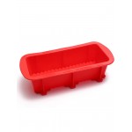 26.5*12.5*6.5cm Silicone Cake Mold Oven Baking Tools High Temperature Rectangular Cake Baking Pan