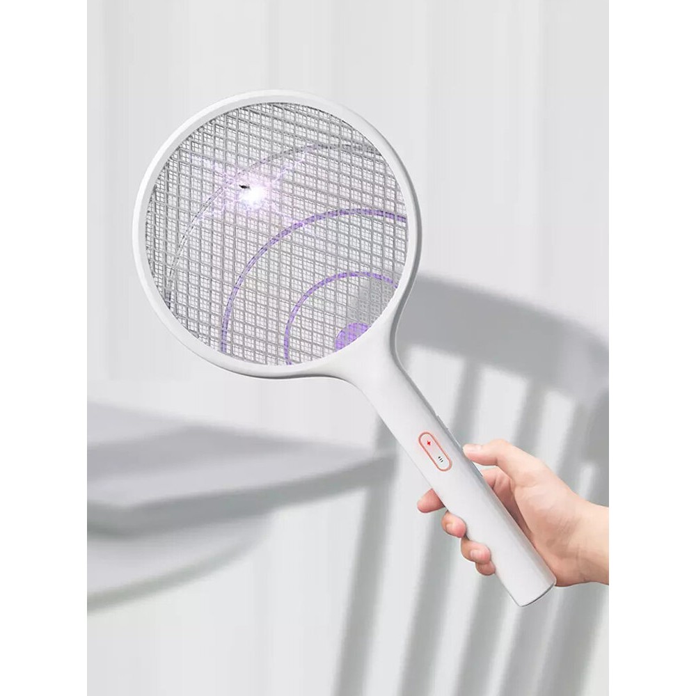 2in1 Electric Mosquito Swatter Dispeller /Mosquito Killer Lamp Wall-mounted Mosquito Killing Dispeller USB Charging With Base Bracket