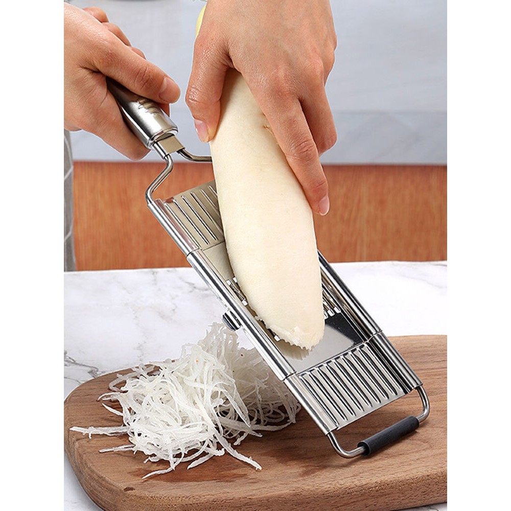 3 Pcs/4 Pcs Stainless Steel Multifunctional Fruit And Vegetable Slice Grating Grinding Tool Removable Manual Shredder Knife