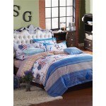 3 or 4pcs Suit Western Style Reactive Dyeing Polyester Fiber Bedding Sets Single Twin Queen Size