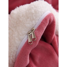 3/4Pcs Double-sided Milk Fleece Plain Color Coral Fleece Comfy Bedding Set Sheet Duvet Cover Pillowcase