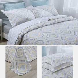 3Pcs Home Textiles Home Textiles Bedding Set Pure Cotton Air Conditioning Quilt Bed Cover