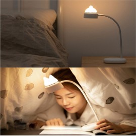 3life Flexible LED Desk Light Three-Gear Adjustable Cat Reading Table Lamp From