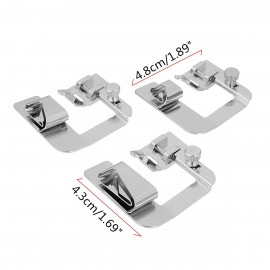 3pcs Multifunctional Sewing Presser Foot Electric Sewing Machine Accessories