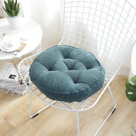 45cm Diametre Thick  Round Seat Cushion PP Cotton Filling Sofa Chair Sit Pad Tatami Yoga Seat Mat