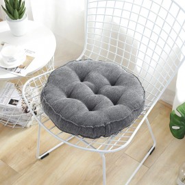 45cm Diametre Thick  Round Seat Cushion PP Cotton Filling Sofa Chair Sit Pad Tatami Yoga Seat Mat