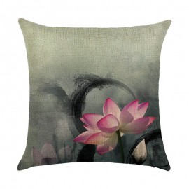 45x45cm Various Flower Style Cotton And Linen Pillowcases Decorations For Home Pillow Case