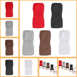 4PC Spandex Stretch Wedding Banquet Chair Cover Party Bar Dining Room Seat Cover