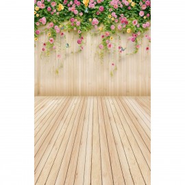 5x7FT Flowers Board Vinyl Photography Backdrop Background Studio Prop