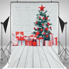 5x7ft Christmas Tree Photography Backdrop Portrait Wall Photo Studio Background