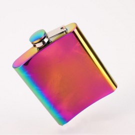 7/8 OZ Portable Stainless Steel Hip Flask Liquor Whiskey Alcohol Pocket Wine Bottle Best Gift