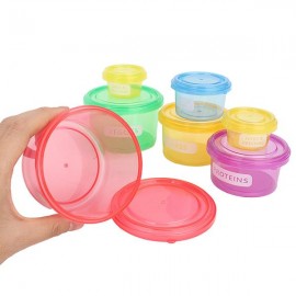 7Pcs/set Creative Perfect Portions Food Storage Containers