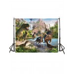 7x5ft Dinosaur Vinyl Studio Backdrop Photography Props Photo Background