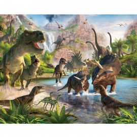 7x5ft Dinosaur Vinyl Studio Backdrop Photography Props Photo Background