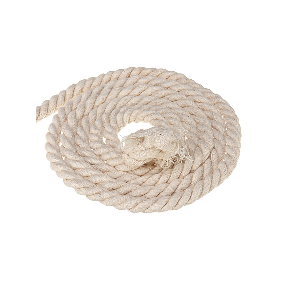 8mm 45M 1.1KG Macrame Rope Natural Beige Cotton Twisted Cord For Handmade Enthusiasts Hand Craft DIY