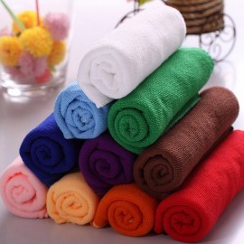 9pcs 9 Color Microfiber Soft Absorbent Wash Towels Car Auto Care Screen Window Cleaning Cloth