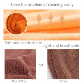 9pcs 9 Color Microfiber Soft Absorbent Wash Towels Car Auto Care Screen Window Cleaning Cloth