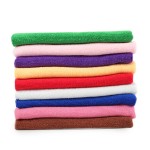 9pcs 9 Color Microfiber Soft Absorbent Wash Towels Car Auto Care Screen Window Cleaning Cloth