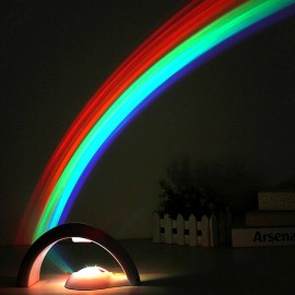 Amazing Colorful LED Rainbow Light Baby Kids Children Child Night Light Atmostphere Light