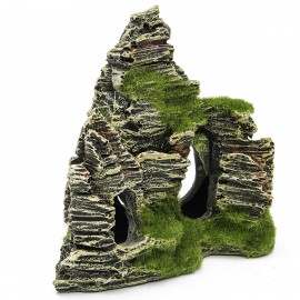 Aquarium Decoration Artificial Mountain Aqua Landscape Fish Tank Home Decor