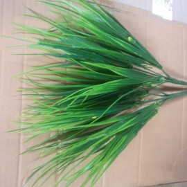 Artificial Silk Foliage Plants Silk Cloth Plastic Aquatic Plant Pine Needle Eucalyptus Garden Decor