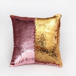 Bicolor Sequins Boster Case European Style Mermaid Pillow Case