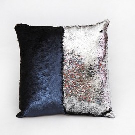 Bicolor Sequins Boster Case European Style Mermaid Pillow Case