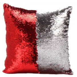 Bicolor Sequins Boster Case European Style Mermaid Pillow Case