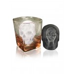 Big Skull Ice Mold Silicone Single Hole Skull Ice Lattice Creative Horror Big Ice Lattice Thickened Ice Maker