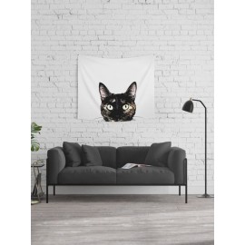 Black Cat Pattern Tapestry Art Home Decoration Living Room Bedroom Decoration