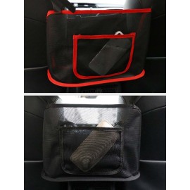 Car Seat Storage Net Pocket Car Storage Bag Hanging Bag Multi-purpose Seat Back Storage Bag Car Supplies