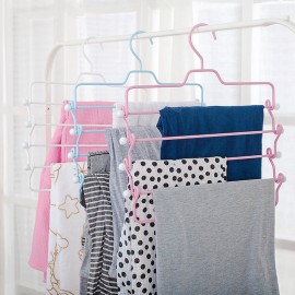 Clothes Pants Scarf Hanger Storage Rack Closet Space Saver Durable Closet Helper