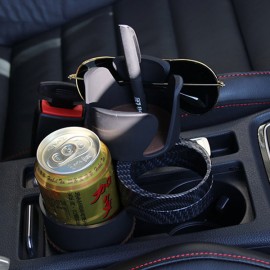 Creative Car Seat Storage Box Money Pot Beverage Holder Multi-function Car Pocket Organizer