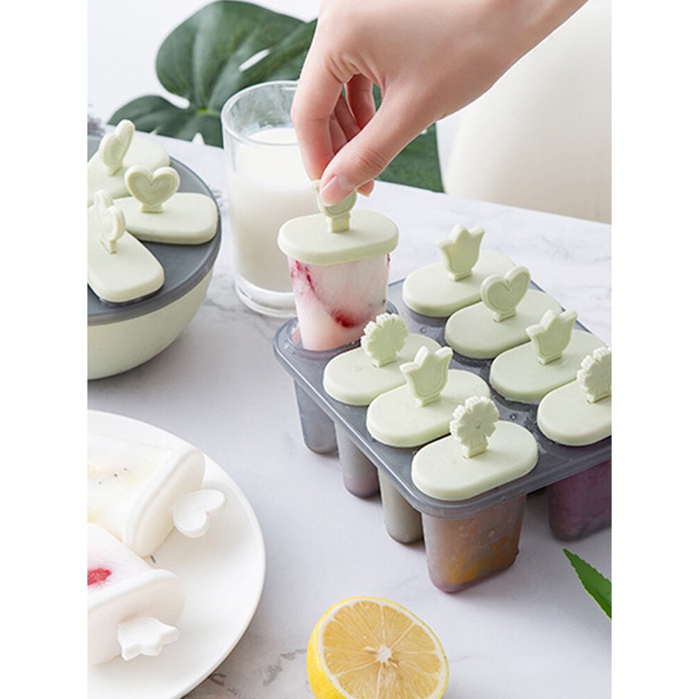 Creative Home-Made Ice Cream Mould Ice Cube Popsicle Ice Box Ice Cream Popsicle Ice Mold Box Set