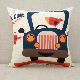 Cute Animal Pattern Cushion Cover Squre Sofa Bed Pillowcase Car Home Deco Cushion