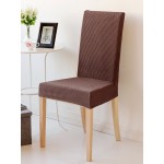 Dinning Chair Cover Thicken Spandex Polar Fleece Elastic Stretch Seat