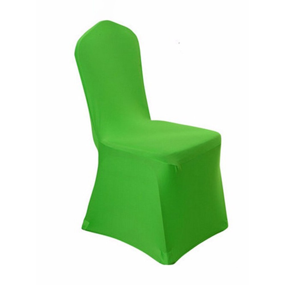 Elegant Solid Color Elastic Stretch Chair Seat Cover Computer Dining Room Hotel Party Decor