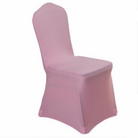 Elegant Solid Color Elastic Stretch Chair Seat Cover Computer Dining Room Hotel Party Decor