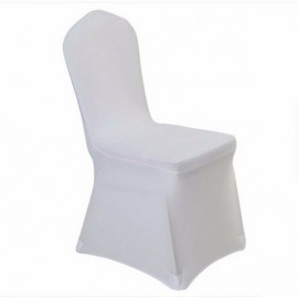 Elegant Solid Color Elastic Stretch Chair Seat Cover Computer Dining Room Hotel Party Decor