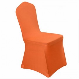 Elegant Solid Color Elastic Stretch Chair Seat Cover Computer Dining Room Hotel Party Decor