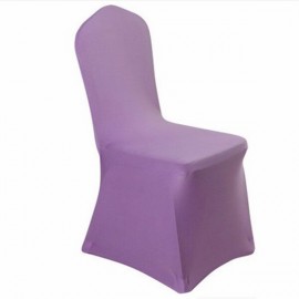 Elegant Solid Color Elastic Stretch Chair Seat Cover Computer Dining Room Hotel Party Decor