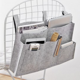 Felt Bedside Storage Bag Diaper Storage Bag Sofa Shelf