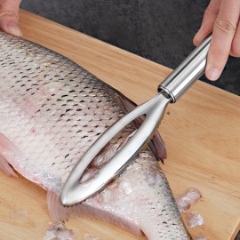 Fish Scales Scraping Stainless Steel  Kitchen Gadgets Accessories Kill Fish Planing Knife