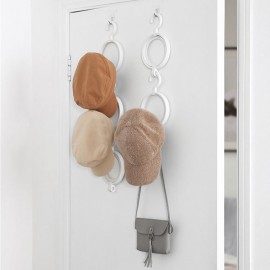 Foldable Hat Storage Rack Hanger Home Door Back Wall Hanging Helmet Rack Coat Rack Scarf Bag Finishing Hook